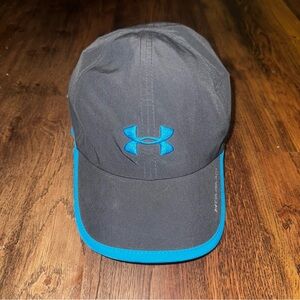 Women’s Under Armour COLDBLACK Light Blue & Gray Adjustable Lightweight Hat OSFA